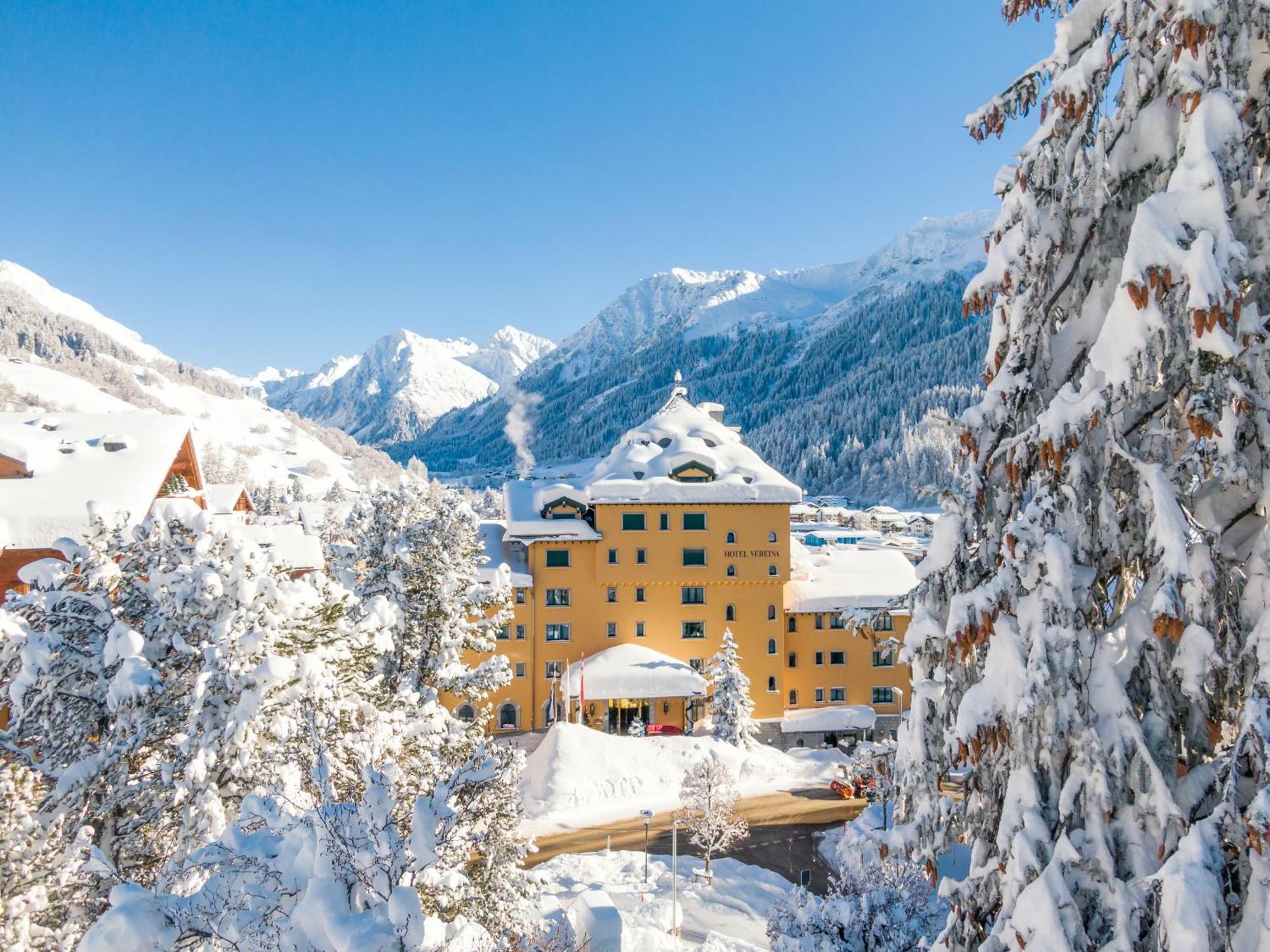 Hotel Vereina Klosters Esterno foto