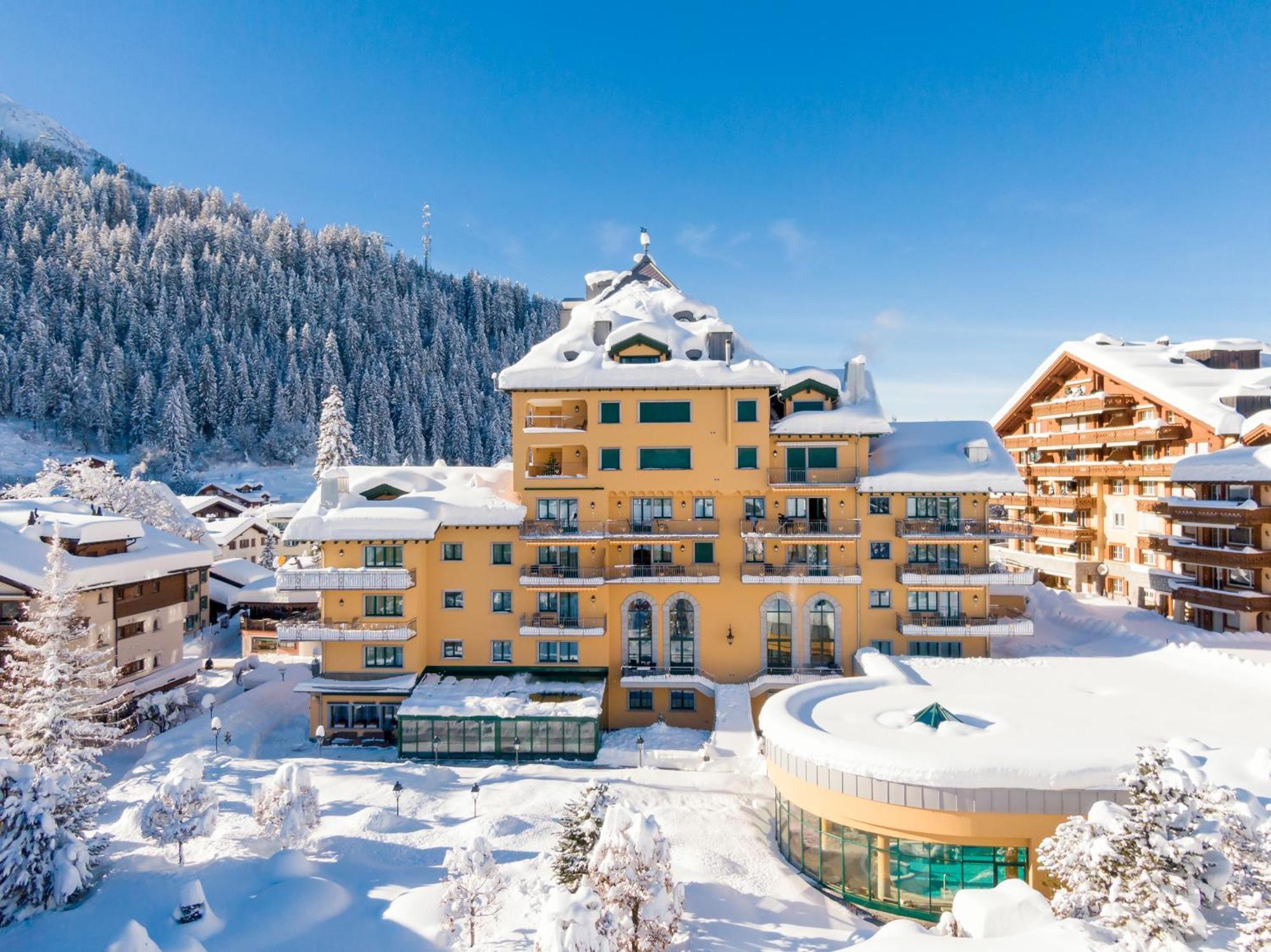 Hotel Vereina Klosters Esterno foto